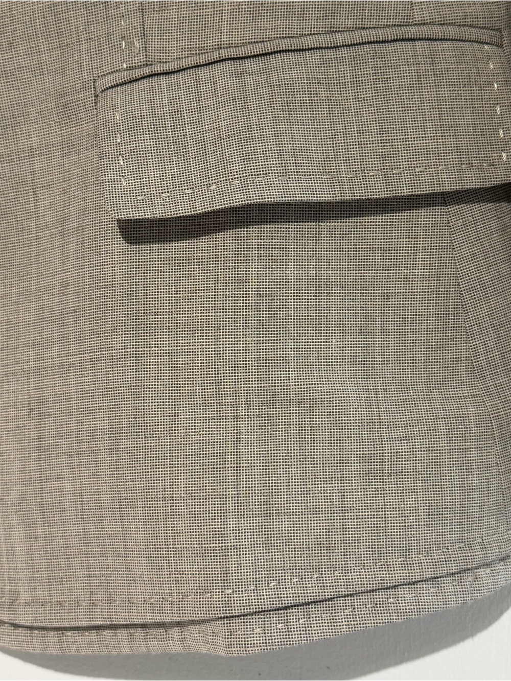 Tahari women’s pinstripe gray taupe suit jacket blazer size 12 Arthur S Levine - Picture 6 of 9